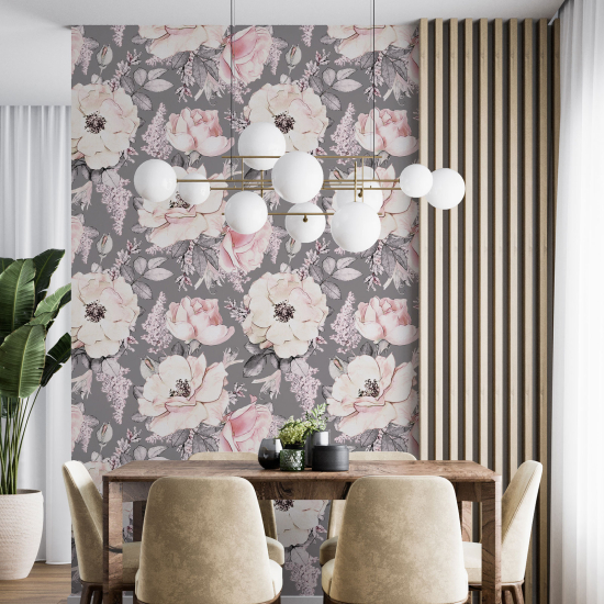 Papel pintado - Motivo floral