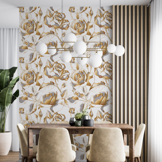 Papel pintado - Motivo floral