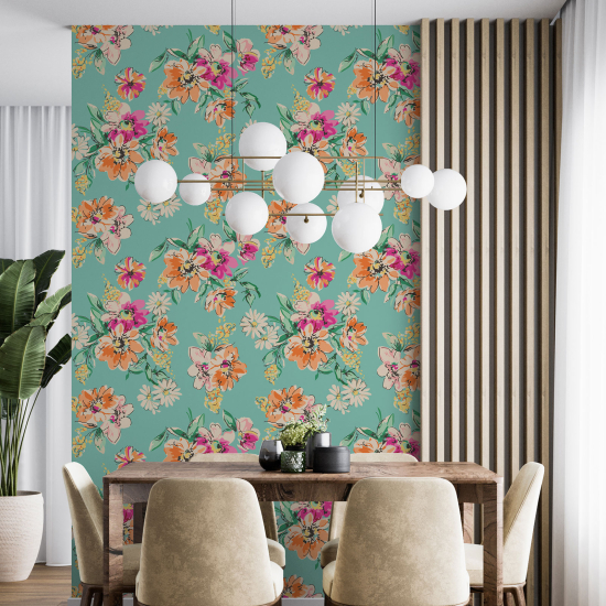 Papel pintado - Motivo floral