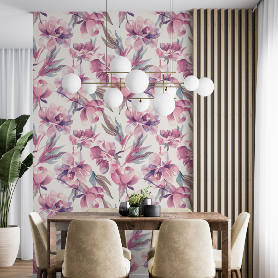 Papel pintado - Motivo floral