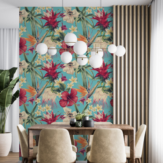 Papel pintado - Motivo floral