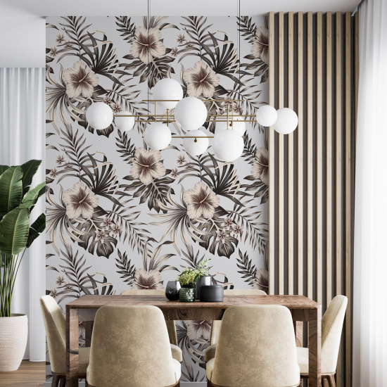 Papel pintado - Motivo floral