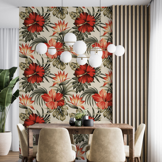 Papel pintado - Motivo floral