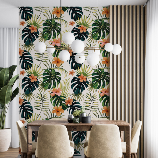 Papel pintado - Motivo floral