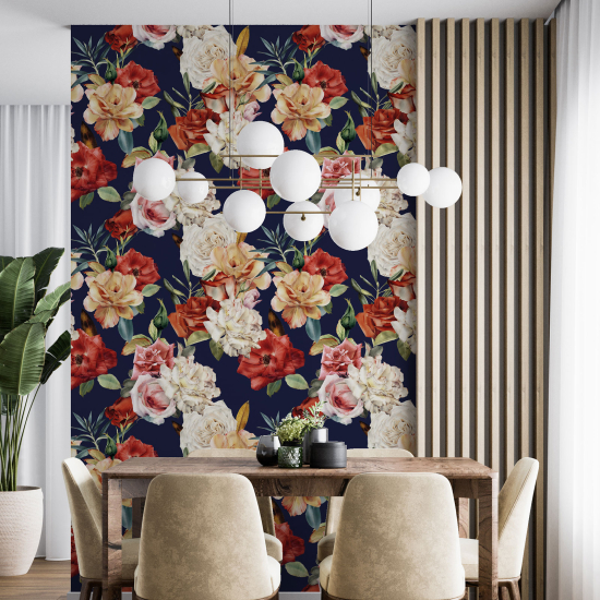 Papel pintado - Motivo floral