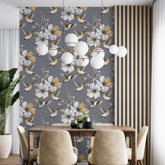 Papel pintado - Motivo floral