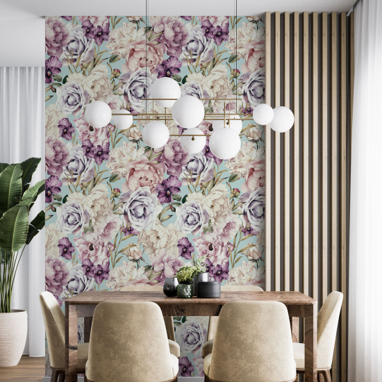 Papel pintado - Motivo floral