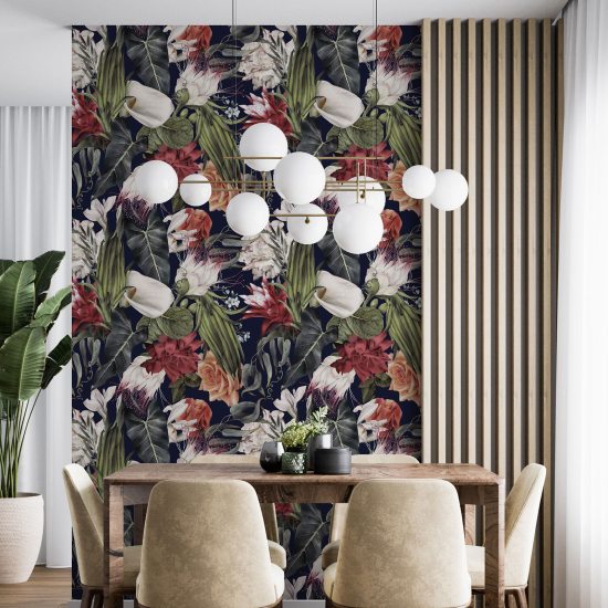 Papel pintado - Motivo floral
