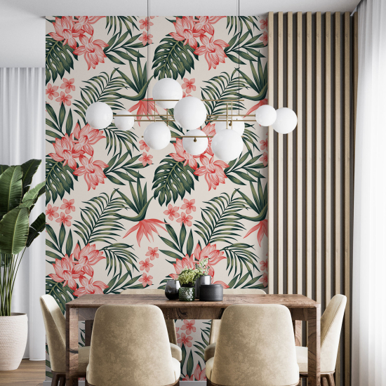 Papel pintado - Motivo floral