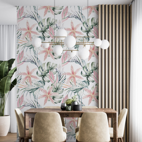 Papel pintado - Motivo floral