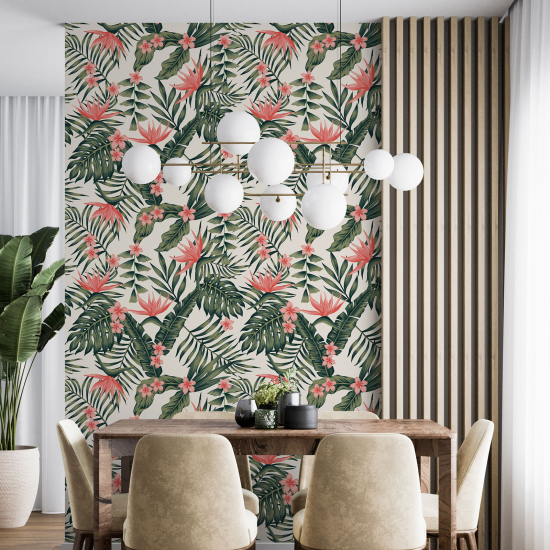 Papel pintado - Motivo floral