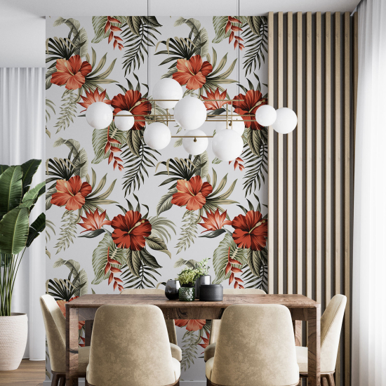 Papel pintado - Motivo floral