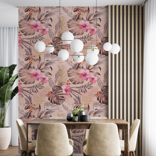 Papel pintado - Motivo floral