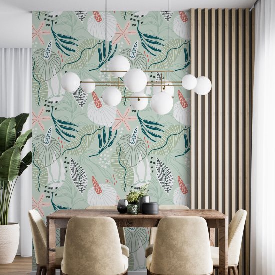 Papel pintado - Motivo floral