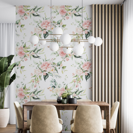 Papel pintado - Motivo floral