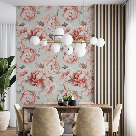 Papel pintado - Motivo floral