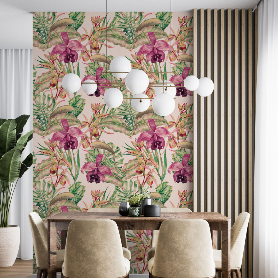 Papel pintado - Motivo floral
