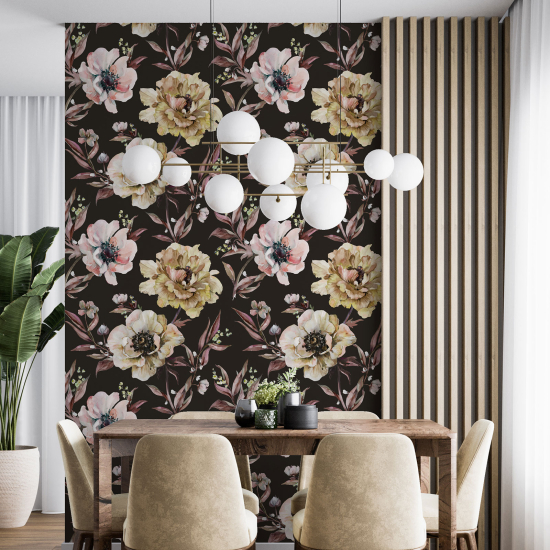 Papel pintado - Motivo floral