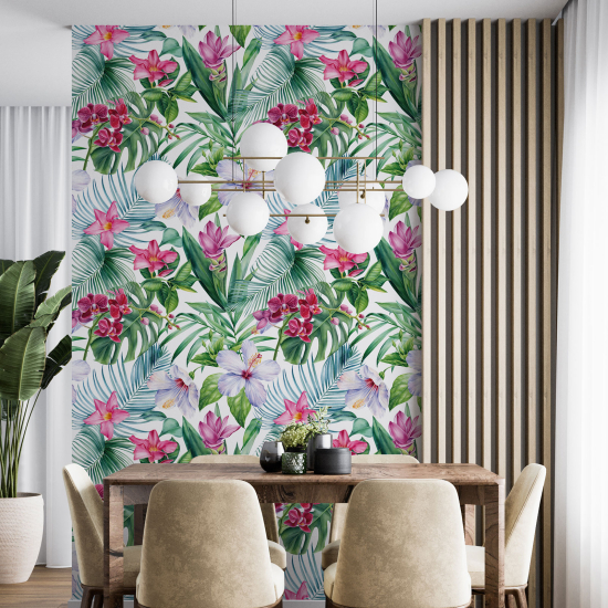 Papel pintado - Motivo floral