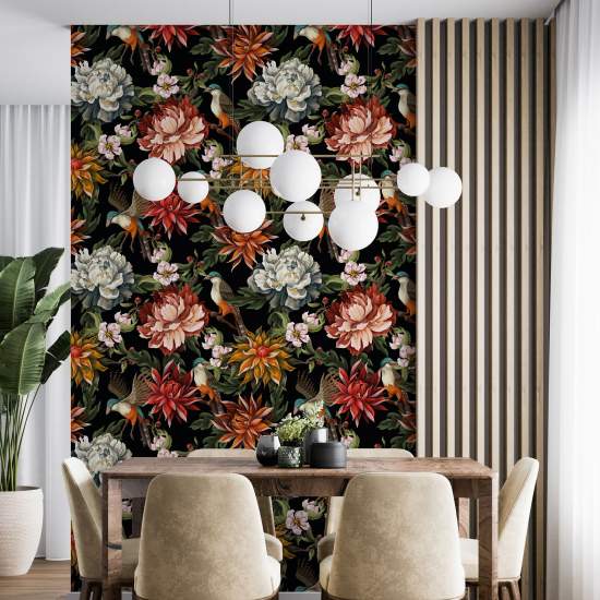 Papel pintado - Motivo floral