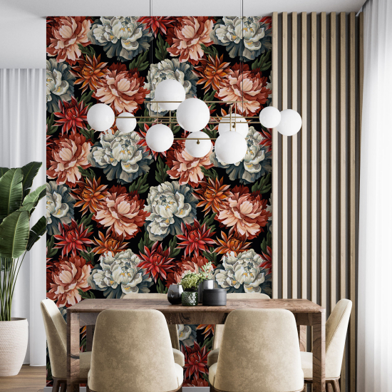 Papel pintado - Motivo floral