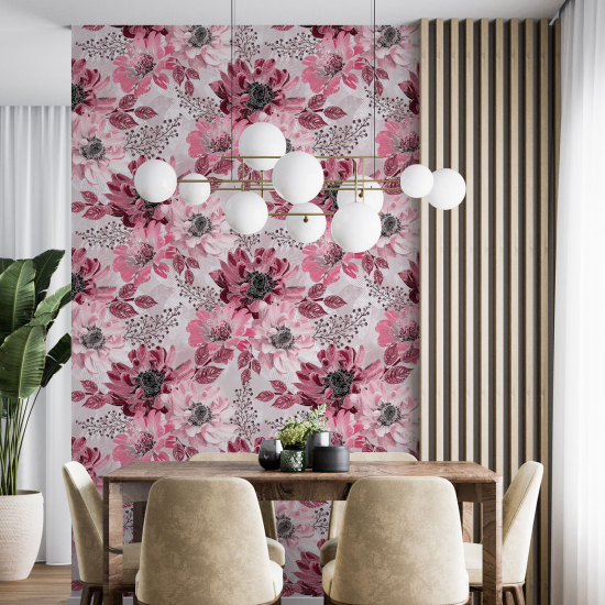Papel pintado - Motivo floral