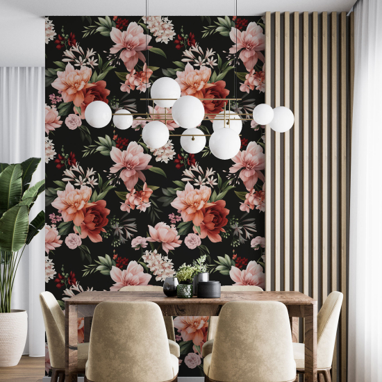 Papel pintado - Motivo floral