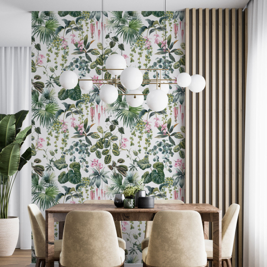 Papel pintado - Motivo floral