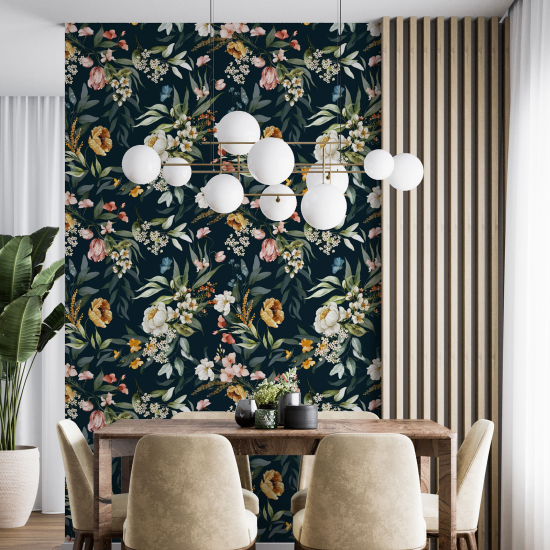 Papel pintado - Motivo floral