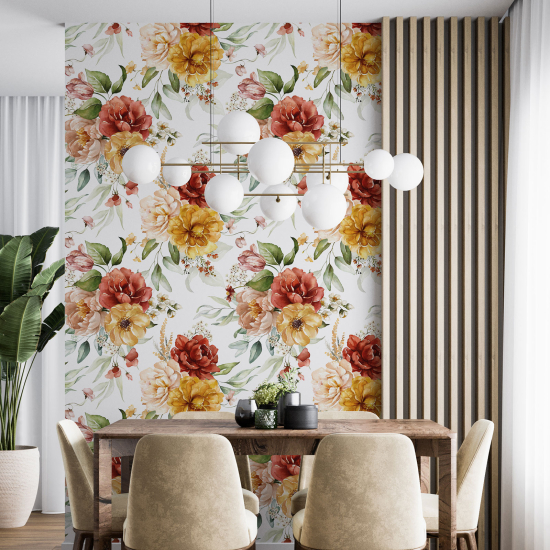 Papel pintado - Motivo floral