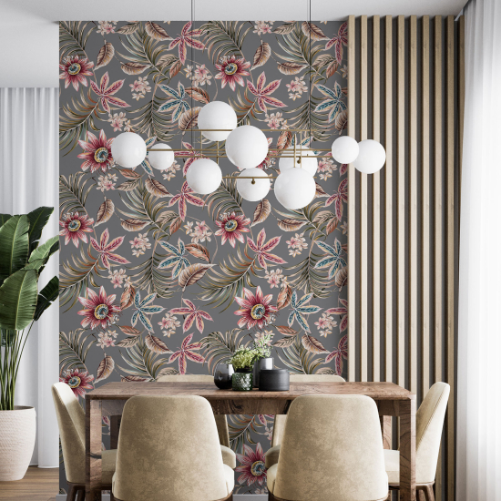 Papel pintado - Motivo floral