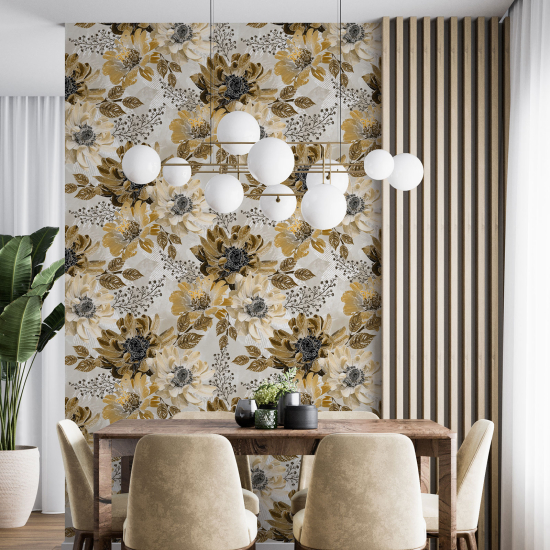 Papel pintado - Motivo floral