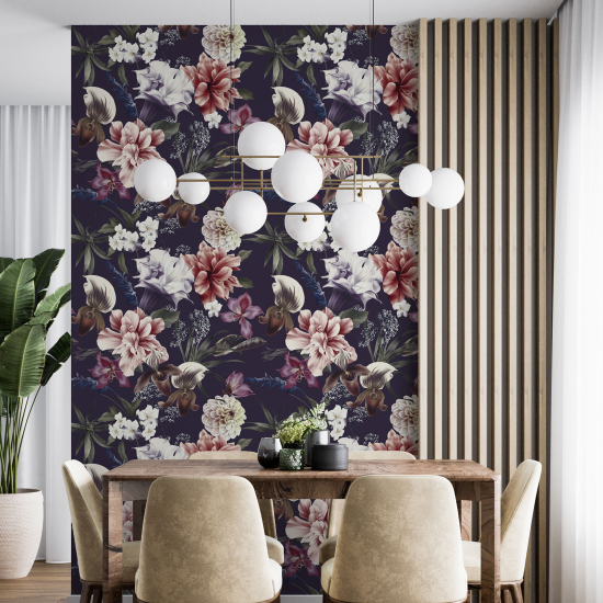 Papel pintado - Motivo floral