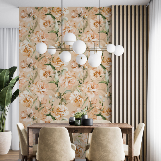 Papel pintado - Motivo floral
