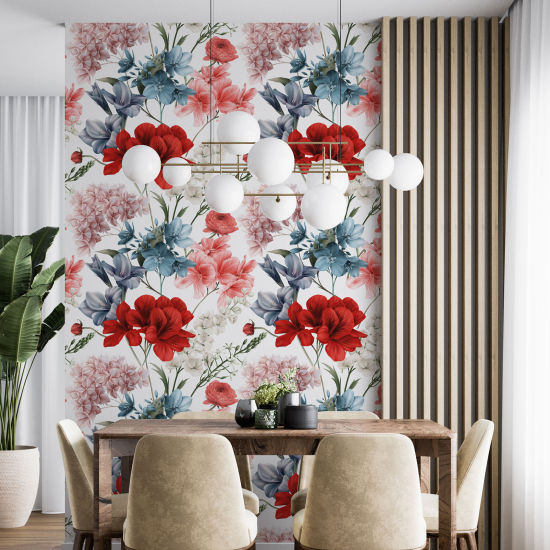 Papel pintado - Motivo floral