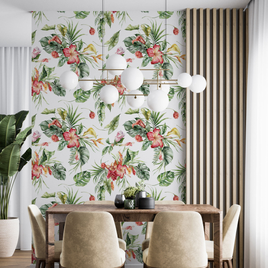 Papel pintado - Motivo floral