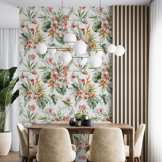 Papel pintado - Motivo floral