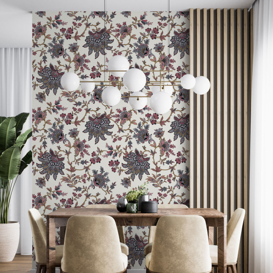Papel pintado - Motivo floral