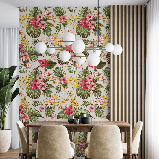 Papel pintado - Motivo floral