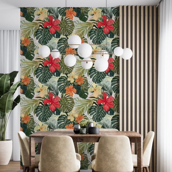 Papel pintado - Motivo floral
