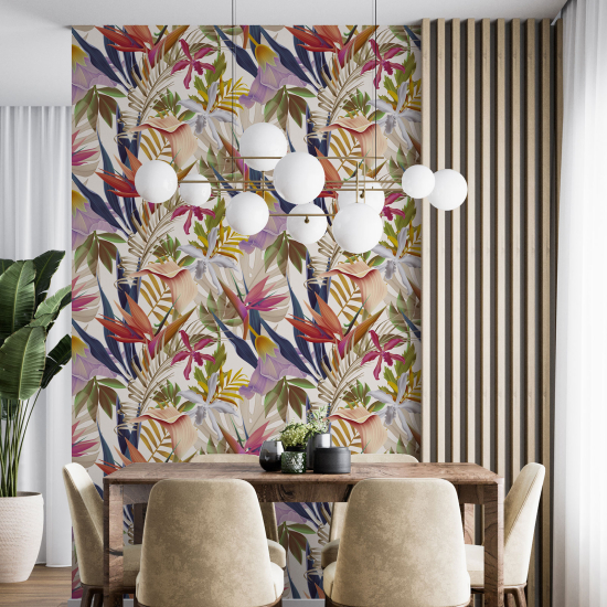 Papel pintado - Motivo floral