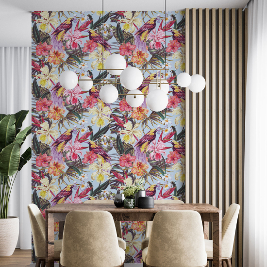 Papel pintado - Motivo floral