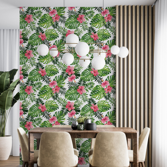 Papel pintado - Motivo floral