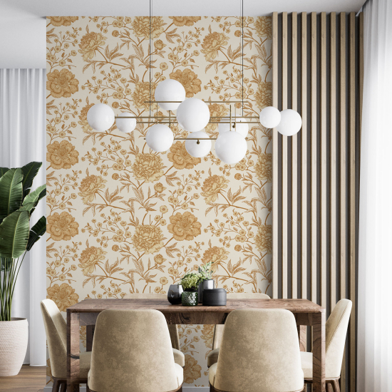 Papel pintado - Motivo floral