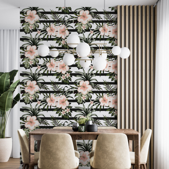 Papel pintado - Motivo floral