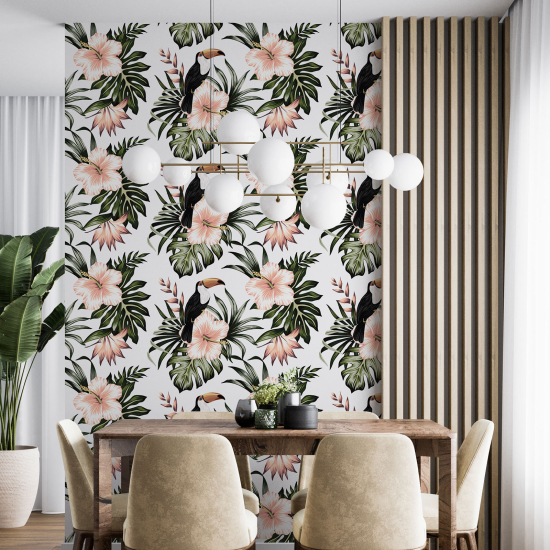 Papel pintado - Motivo floral