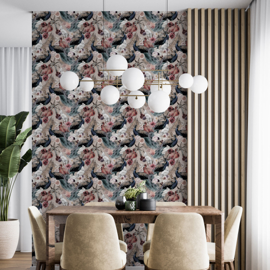 Papel pintado - Motivo floral