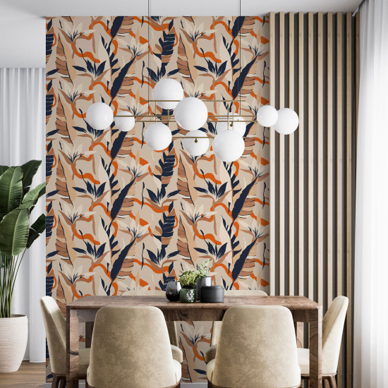 Papel pintado - Motivo floral