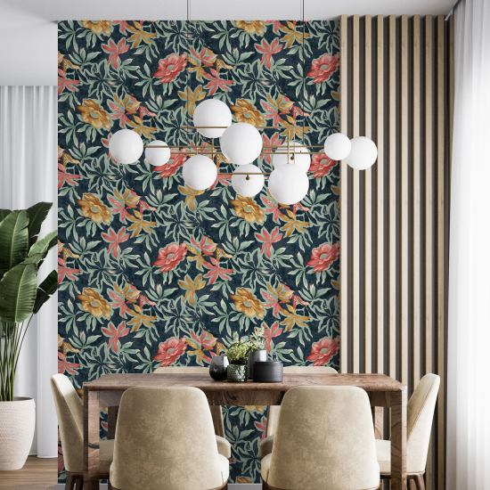 Papel pintado - Motivo floral