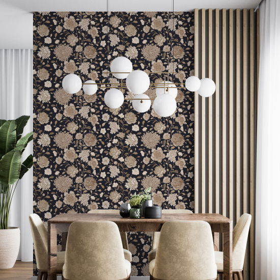 Papel pintado - Motivo floral